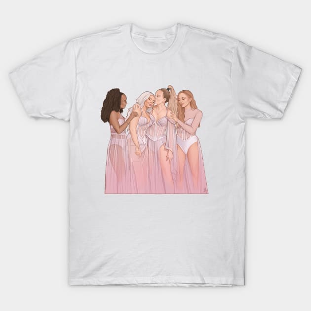 The cure || Little Mix T-Shirt by CharlottePenn